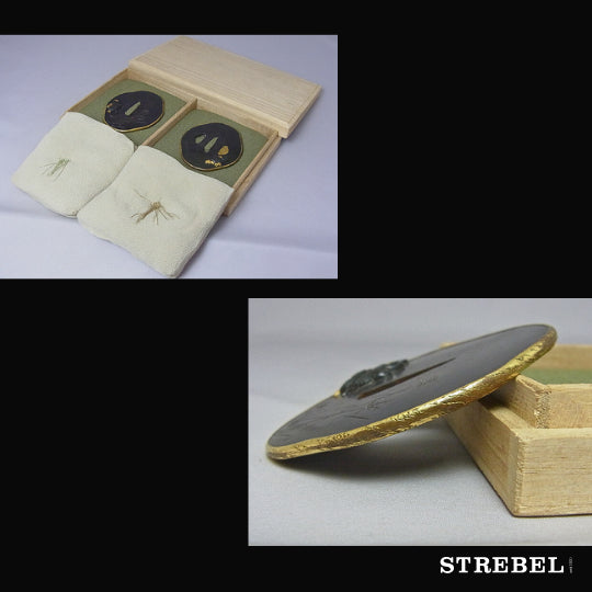 1 Paar Daisho-Tsuba - Strebel
