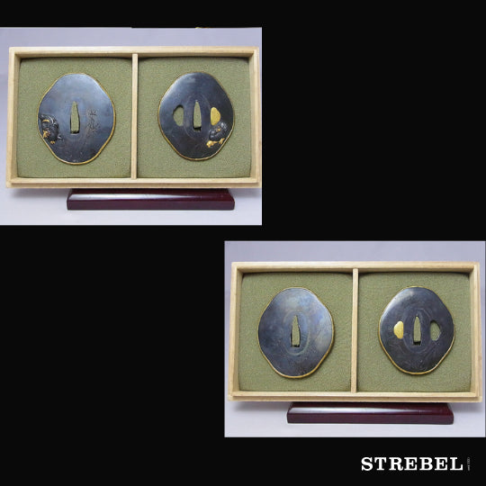 1 Paar Daisho-Tsuba - Strebel